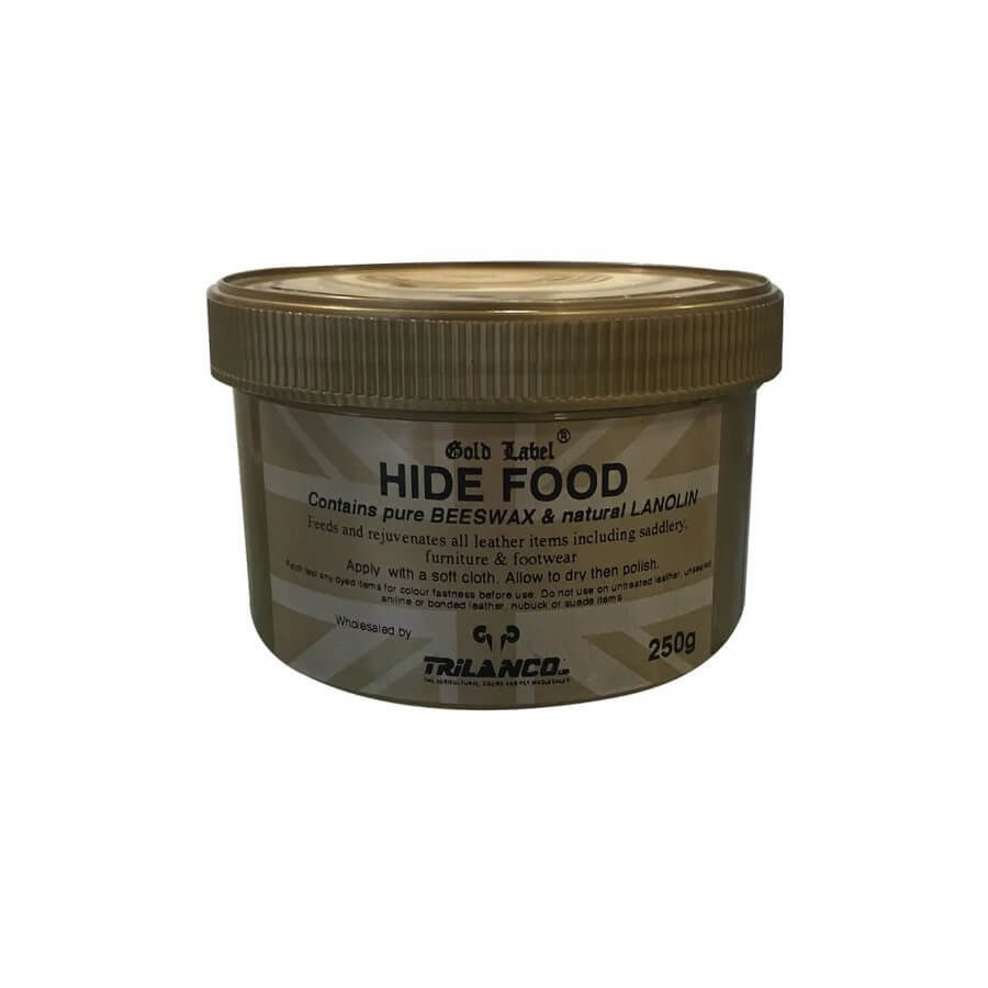 Gold Label Leather Hide Food With Beeswax and Lanolin – 250 Gram